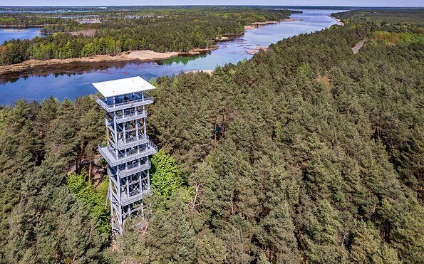 Aussichtsturm Senftenberger See Südsee, Foto: Szymon Nitka, Lizenz: Szymon Nitka