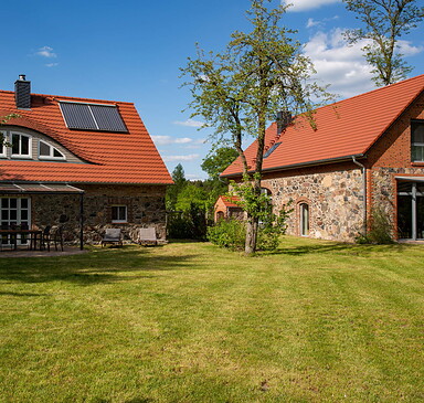 Holiday homes at Rüsterhof, Foto: Steffen Lehmann, Lizenz: TMB