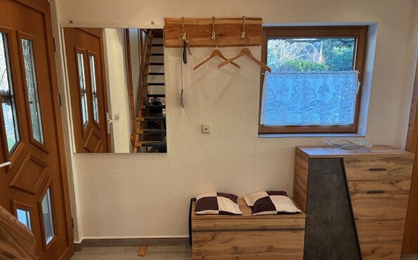 Garderobe, Foto: Thea Hanspach