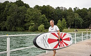 Stand-up paddleboarding on Lake Werbellin, Foto: Steffen Lehmann, Lizenz: TMB