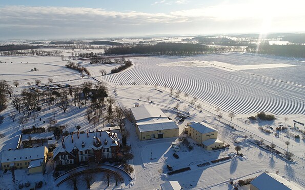 Winter von Oben , Foto: Unbekannt , Lizenz: Vielfruchthof Domstiftsgut Mötzow