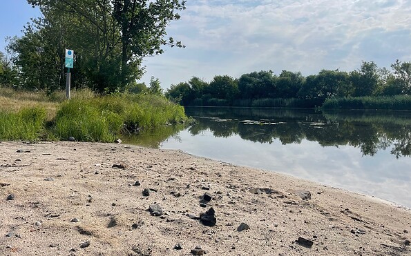 Kanurastplatz Göttlin, Foto: Claudia Hesse, Lizenz: Naturpark Westhavelland