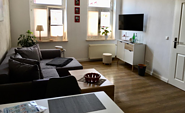 Wohnzimmer, Foto: Kerstin Maslow, Lizenz: Tourismusverband Prignitz e.V.