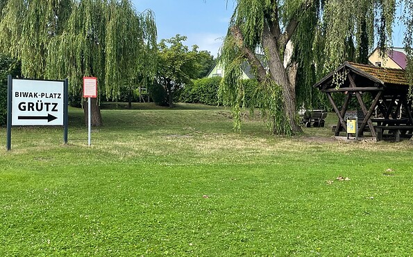 Biwakplatz Grütz, Foto: Claudia Hesse, Lizenz: Natur- und Sternenpark Westhavelland