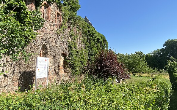 Klostergarten, Foto: Elisabeth Kluge, Lizenz: Tourist-Information Zehdenick