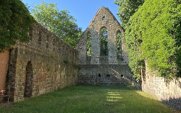 Dormitorium Zisterzienserinnen Kloster Zehdenick, Foto: Elisabeth Kluge, Lizenz: Tourist-Information Zehdenick