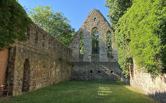 Cistercian Monastery: Dormitory , Foto: Elisabeth Kluge, Lizenz: Tourist-Information Zehdenick