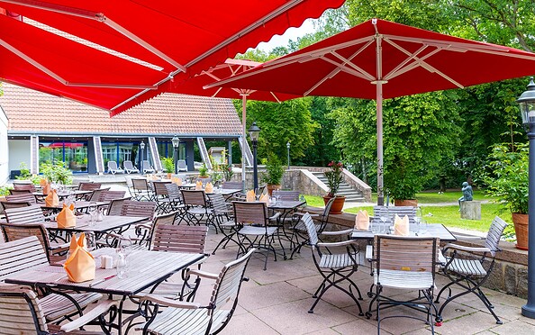 Sommerterrasse, Foto: Hotel Döllnsee-Schorfheide, Foto: Jones-Art, Lizenz: Hotel Döllnsee-Schorfheide