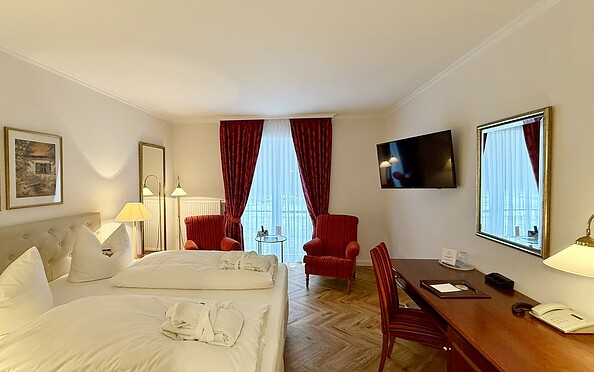 Superior-Zimmer, Foto: Hotel Döllnsee-Schorfheide, Foto: Hotel Döllnsee-Schorfheide, Lizenz: Hotel Döllnsee-Schorfheide