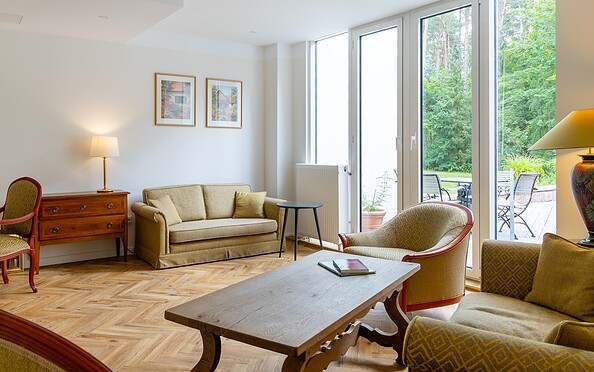 Lesezimmer, Foto: Hotel Döllnsee-Schorfheide, Foto: Jones-Art, Lizenz: Hotel Döllnsee-Schorfheide