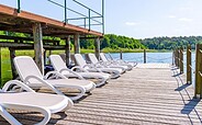 Sonnensteg am Bootshaus, Foto: Hotel Döllnsee-Schorfheide, Foto: Jones-Art, Lizenz: Hotel Döllnsee-Schorfheide