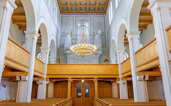 Detailansicht Kirche Caputh, Foto: U. Lehmann