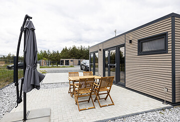 Aussenansicht mit Terrasse , Foto: Nora Stays, Lizenz: Nora Stays