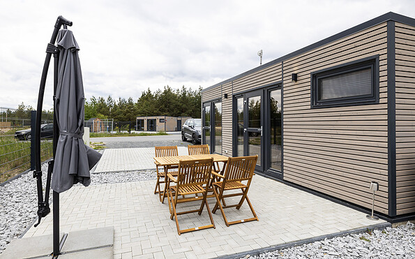 Aussenansicht mit Terrasse , Foto: Nora Stays, Lizenz: Nora Stays