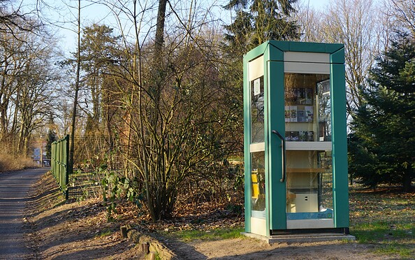 Der Info-Punkt in Siehdichum, Foto: Stefanie Schröder, Lizenz: Naturpark Schlaubetal
