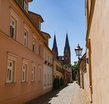 Historischer Stadtkern von Neuruppin, Foto: Steffen Lehmann, Lizenz: TMB - Tourismus-Marketing Brandenburg GmbH