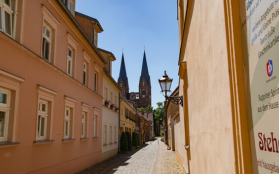 Historischer Stadtkern von Neuruppin, Foto: Steffen Lehmann, Lizenz: TMB - Tourismus-Marketing Brandenburg GmbH