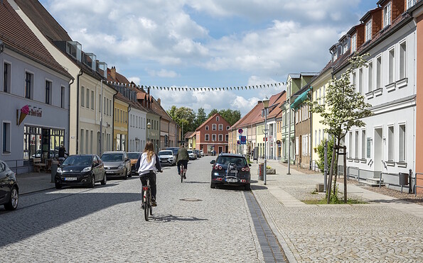 Historischer Stadtkern von Herzberg / Elster, Foto: Erik-Jan Ouwerkerk, Lizenz: Arbeitsgemeinschaft Historische Stadtkerne