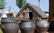 Mittelalterdorf Stary Lud - Keramik, Foto: Gerd Rattei, Lizenz: Heimatmuseum