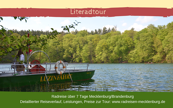 Radreise-Luzin-Fähre, Foto: R. Tetmeyer, Lizenz: R. Tetmeyer|radreisen-mecklenburg