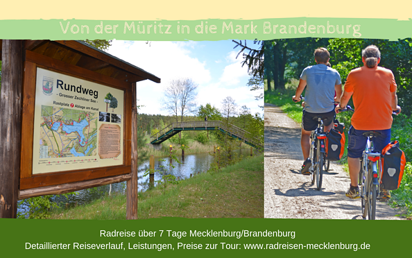 Zechliner-Seen-Radreise, Foto: R. Tetmeyer, Lizenz: R. Tetmeyer|radreisen-mecklenburg