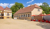 Kultur- und Tourismusamt im Logierhaus am Schloss Caputh, Foto: M. Karnbach, Lizenz: Gemeinde Schwielowsee