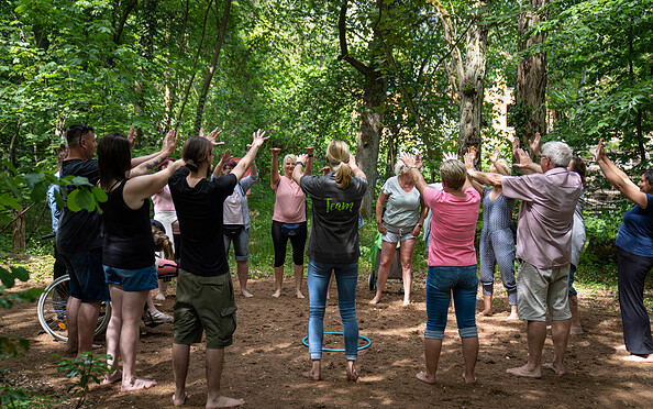 Team Event, Foto: Tobias Kramer, Lizenz: Barfußpark Beelitz-Heilstätten