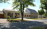 Büro des Neue Energien Forum, Foto: Förderverein des Neue-Energien-Forum Feldheim e.V, Lizenz: Förderverein des Neue-Energien-Forum Feldheim e.V