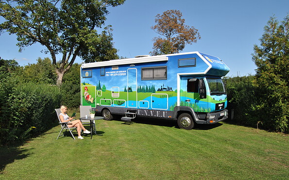 Komfort Stellplatz, Foto: Tom Loos, Lizenz: Tom Loos