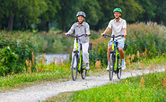 Radler an der Schwarzen Elster, Foto: LKEE_Andreas Franke, Lizenz: LKEE_Andreas Franke