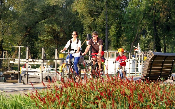 Radfahrer Stadtwerke, Foto: Franziska Günther, Lizenz: Franziska Günther