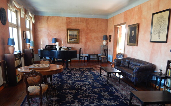 Lesezimmer im Hotel Alte Försterei, Foto: Alte Försterei , Lizenz: Alte Försterei