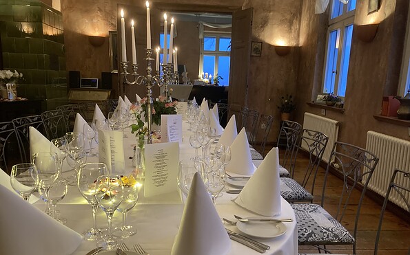 Familienfeiern und Geschäftsessen, Foto: Alte Försterei Kloster Zinna, Lizenz: Alte Försterei Kloster Zinna