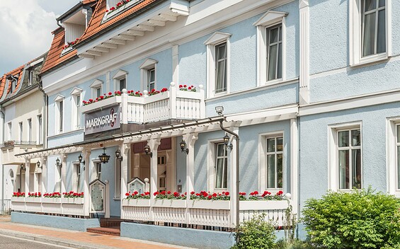 Aussenansicht Hotel Markgraf, Foto: Jörg Meyer, Lizenz: Jörg Meyer