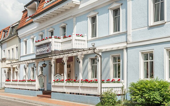 Aussenansicht Hotel Markgraf, Foto: Jörg Meyer, Lizenz: Jörg Meyer