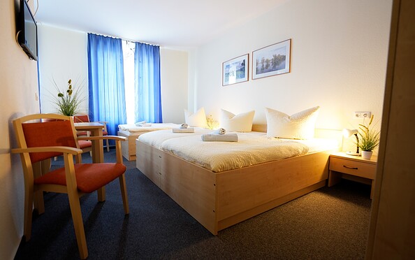 Gästezimmer Campingplatz StroamCamp, Foto: Anne Wohlgemuth, Lizenz:  Technische Werke Schwedt