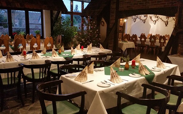 Burghof, Foto: Holger Stark, Lizenz: Holger Stark, Burg Hotel Ziesar