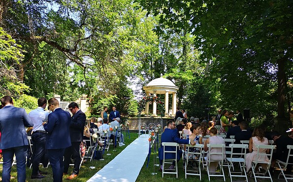 Trauung, Foto: Sven V. Malmstroem, Lizenz: Tagen + Feiern im Grünen GbR