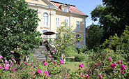 Gartenansicht Schloss Stülpe, Foto: Katja Benke, Lizenz: Schloss Stülpe