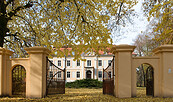 Herbstidylle auf Schloss Stülpe, Foto: Barbara Rupilius, Lizenz: Barbara Rupilius, Schloss Stülpe