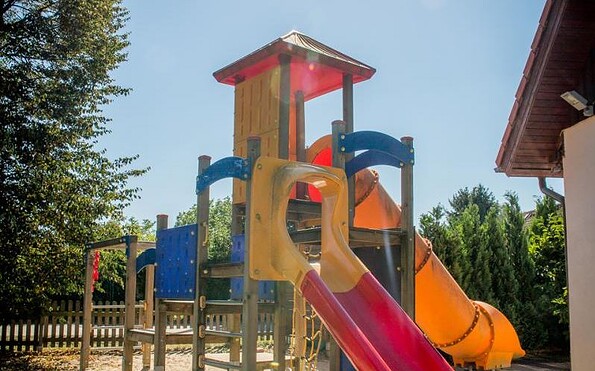 Spielplatz, Foto: Landhotel "Zum Baggernpuhl", Lizenz: Landhotel "Zum Baggernpuhl"