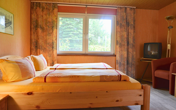 Cosy bedroom, Foto: Marion Pilzecker, Lizenz: Pension Willischza