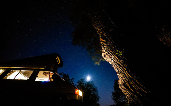 our campground at night , Foto: Campingplatz Himmelreich, Lizenz: Himmelreich Betriebsgesellschaft mbH