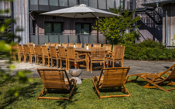 Restaurant BlauHaus - Grillplatz, Foto: Manuel Weidt, Lizenz: ElsterPark