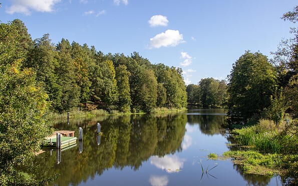 Blick von der Schleuse Grafenbrück in Marienwerder, Foto: ScottyScout, Lizenz: ScottyScout