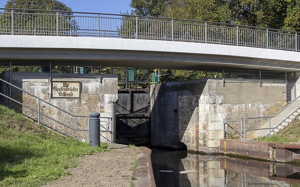 Schleuse Grafenbrück in Marienwerder, Foto: ScottyScout, Lizenz: ScottyScout