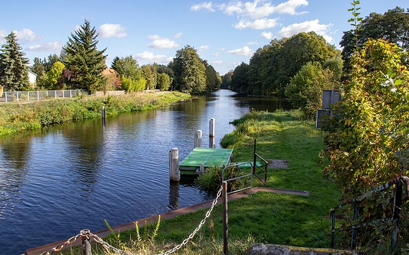 Blick von der Schleuse Leesenbrück, Marienwerder, Foto: ScottyScout, Lizenz: ScottyScout