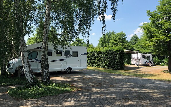 Caravanstellplatz im Spreeauenpark, Foto: CMT Cottbus, Lizenz: CMT Cottbus