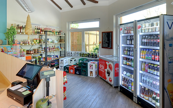 Blütencamping Riegelspitze - SB-Shop, Foto: Klaus van Bösekom | Björn Bremer, Lizenz: Klaus van Bösekom | Björn Bremer