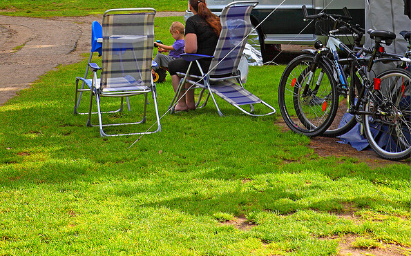 Blütencamping Riegelspitze - Strand, Foto: Legrand, Lizenz: Legrand
